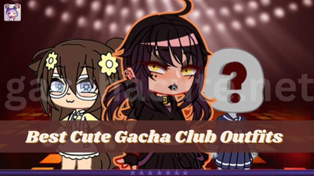 Gacha club black outfit  Club outfits, Club design, Character outfits